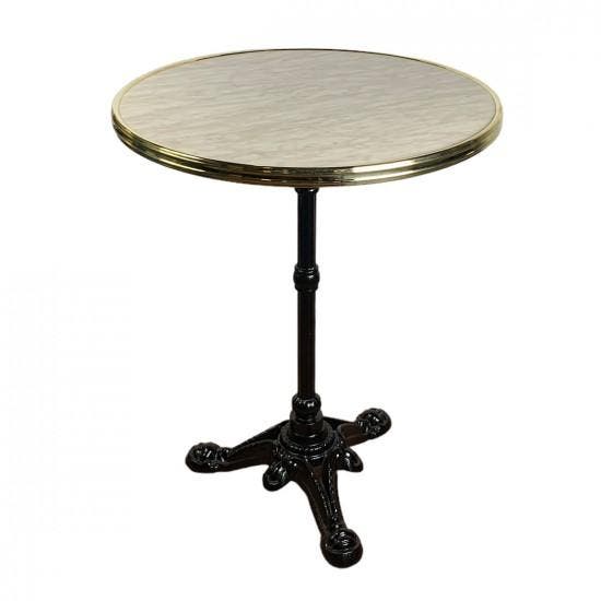 Nieuwe Terrastafel Parijs (60cm) - Marmerlook Wit, Maison & Meubles, Tables | Tables à manger, Enlèvement