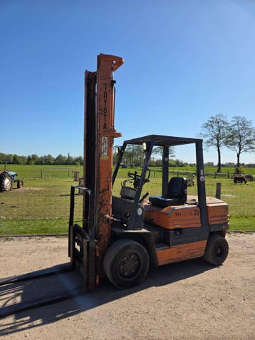 Veiling: Heftruck Toyota FD30 Diesel 3000kg 1990, Ophalen