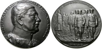 Medaille 1915 Eerste wereldoorlog, Verzenden