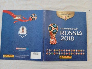 Panini WC Russia 2018 Cristiano Ronaldo, Lionel Messi, Luka