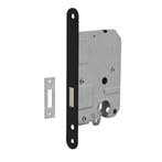 Woningbouw cilinder kastslot zwart 55 mm - voor binnendeu..., Ophalen of Verzenden, Nieuw, Overige materialen, Slot