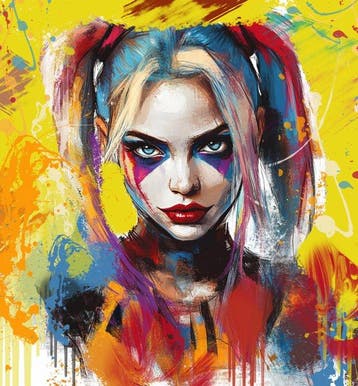 Canvas Fit - Alberto Ricardo - “Caos de Color: El Retrato, Verzamelen, Nieuw