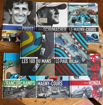 Dossier Michel Vaillant - 8x C + 2x frontispice - EO/TL - 8