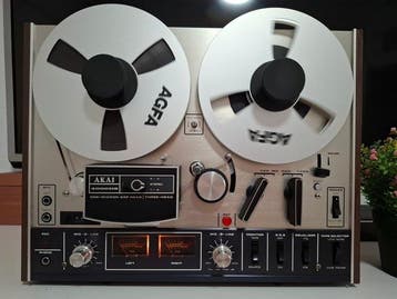 Akai - 4000DS + GRATIS REELS 7ALU Reel-to-reel deck 18 cm, Nieuw