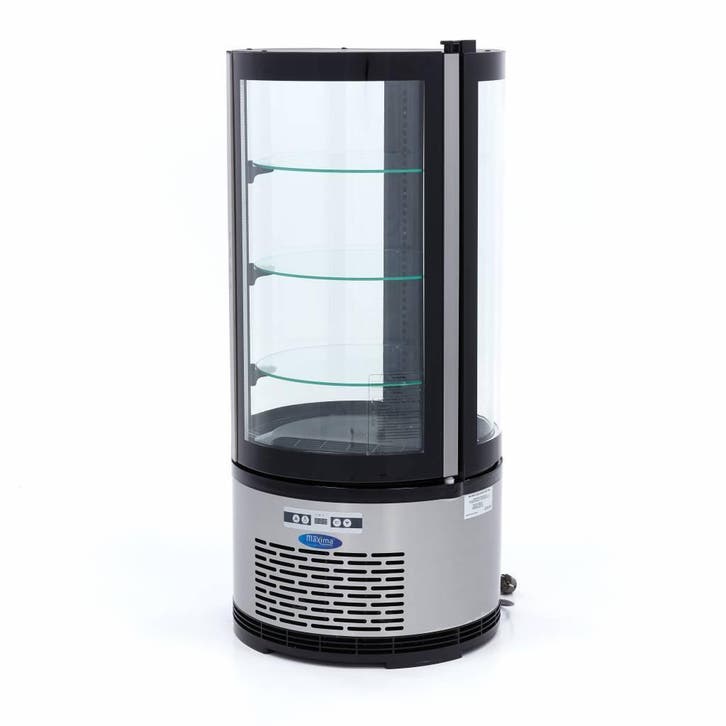 Gebaksvitrine - 100 L - 48 cm - Rond - Refurbished, Zakelijke goederen, Horeca | Keukenapparatuur, Nieuw in verpakking, Overige typen