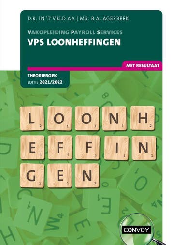 VPS Loonheffingen Theorieboek 2021-2022 9789463172455, Verzenden, Gelezen, D.R. in 't Veld