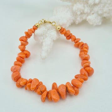 Corail - Argent, Plaqué or, SANS RÉSERVE - Bracelet -