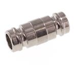 Bouchon de raccord de moule DN 9 en acier inoxydable D13 mm, Verzenden