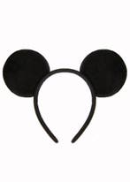 Haarband Mouse Zwart Mickey Diadeem Muis Ronde Oren Zwarte O, Ophalen of Verzenden, Nieuw