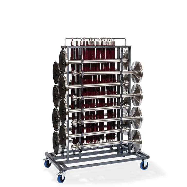 Trolley afzetpalen Hamerslag | 760x1290x1800(h)mm VEBA, Zakelijke goederen, Horeca | Keukenapparatuur, Nieuw in verpakking, Verzenden