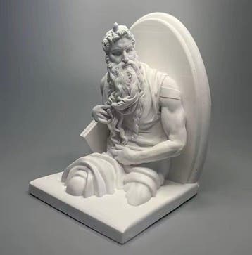 Figure - Il Profeta - Plâtre