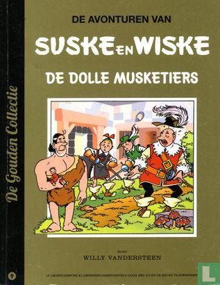 Suske en Wiske - De dolle musketiers - De gouden collectie, Boeken, Verzenden, Nieuw