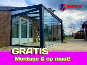 Veranda, overkapping, carport, pergola!! GRATIS montage, Nieuw, Veranda