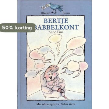 Bertje Babbelkont / Blauwe raven 9789026115516 A. Fine, Boeken, Verzenden, Gelezen, A. Fine