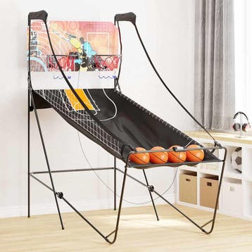 vidaXL Basketbal arcade met 4 ballen voor 2 spelers, Sport en Fitness, Basketbal, Verzenden, Nieuw