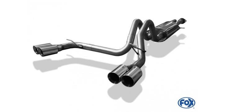 FOX Hummer H2 half systeem vanaf kattenuitgang rechts/links, Auto-onderdelen, Uitlaatsystemen, Nieuw, Verzenden