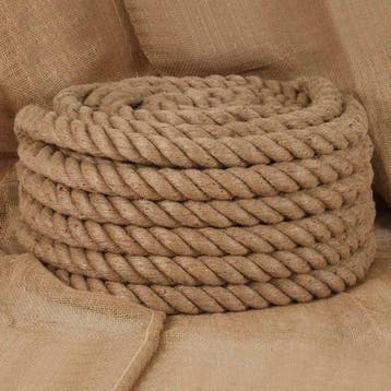 vidaXL Touw 10 m lang 40 mm dik jute, Verzenden, Nieuw