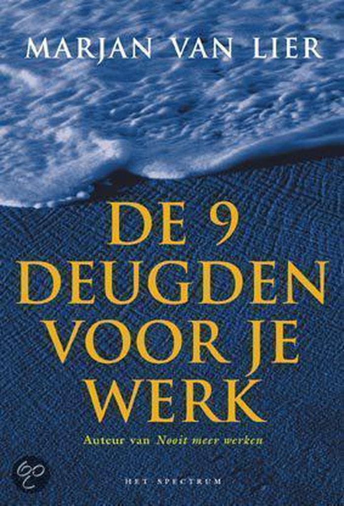 De 9 deugden voor je werk 9789027468857 M. van Lier, Boeken, Psychologie, Gelezen, Verzenden