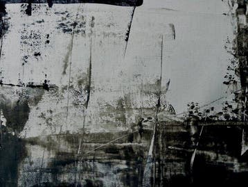 Jane Grieco - Le Centre du Silence - Tableau, unique, format