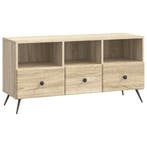 vidaXL TV Kast met lade Sonoma Eiken 102 x 34,5 x 50 cm, Verzenden, Nieuw