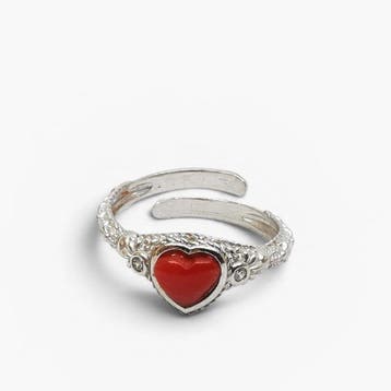 Corail - Argent 925 - Bague - lartisanat italien
