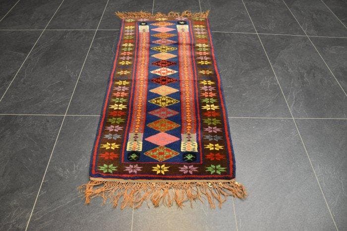 Yörük - Loper - 143 cm - 63 cm, Huis en Inrichting, Stoffering | Tapijten en Vloerkleden