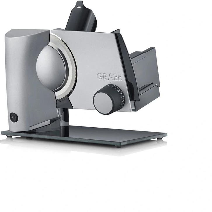 2dekans | Graef S32100 Zilver Snijmachine - 170W, 0-20mm, Huis en Inrichting, Keuken | Keukenbenodigdheden, Ophalen of Verzenden