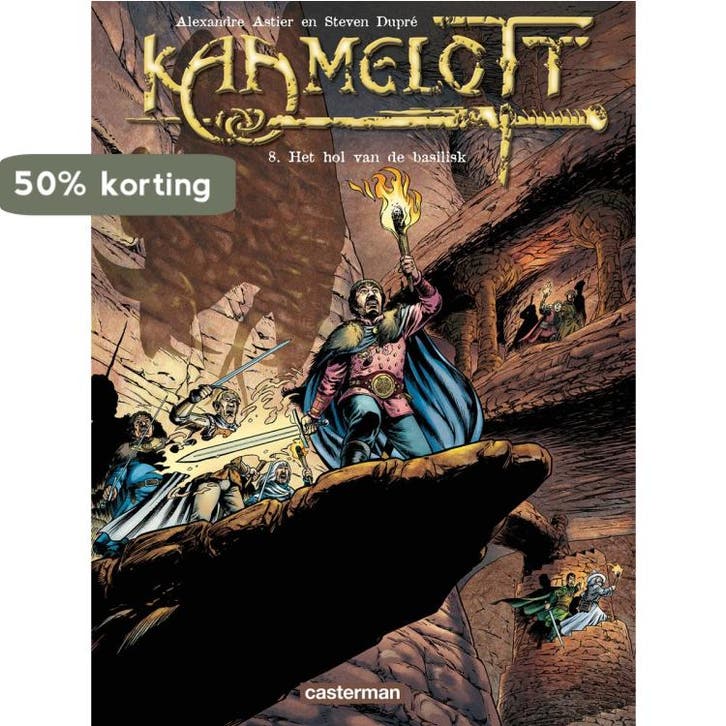 Het hol van de basilisk / Kaamelott / 8 9789030370505, Boeken, Stripverhalen, Zo goed als nieuw, Verzenden
