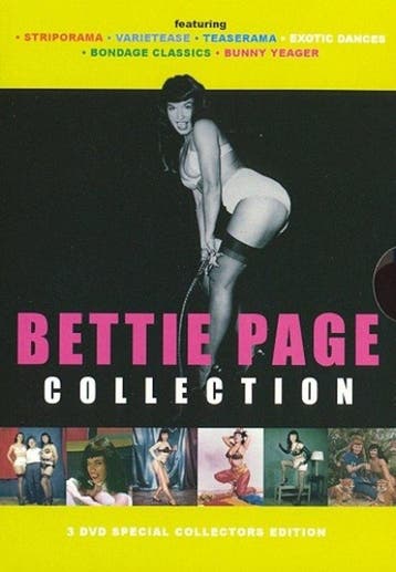 Bettie Page Collection op DVD, Verzenden