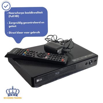 LG BP350 | Blu Ray Speler | DVD Speler | Blue ray speler, Verzenden, Gebruikt, LG, Wi-Fi