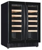 Wijnkoelkast 2 Deuren 100 liter Dual Zone, Verzenden, Nieuw in verpakking, Koelen en Vriezen
