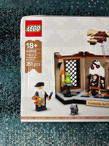 Lego Set - 40902 - Icons - Leonardo da Vinci, Nieuw