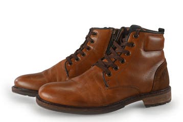 Travelin Veterboots in maat 40 Cognac, Kleding | Heren, Schoenen, Overige kleuren, Verzenden, Boots, Zo goed als nieuw