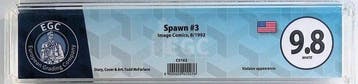 Spawn #3 - EGC 9.8 - 1 Graded comic - Eerste druk - 1992