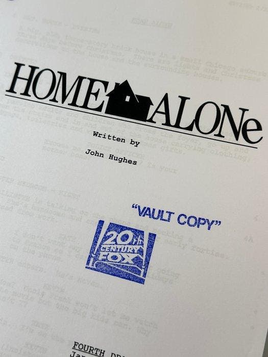 Home Alone - Full Revisions Fourth Draft Script - 20th, Collections, Cinéma & Télévision