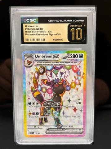 Pokémon Graded card - Umbreon ex Promo card - CGC Pristine, Hobby en Vrije tijd, Verzamelkaartspellen | Pokémon, Nieuw