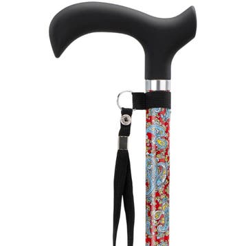 Wandelstok - Rood Paisley, Ophalen of Verzenden, Nieuw