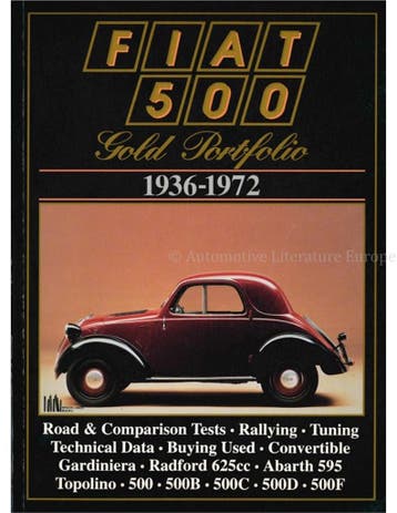 FIAT 500 1936-1972 GOLD PORTFOLIO
