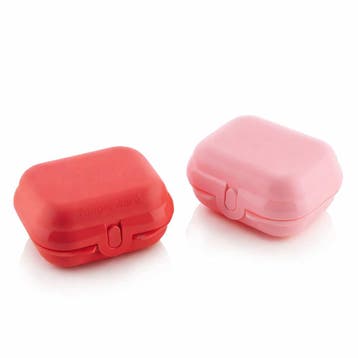 Tupperware Snackdoosjes Roze, Verzenden