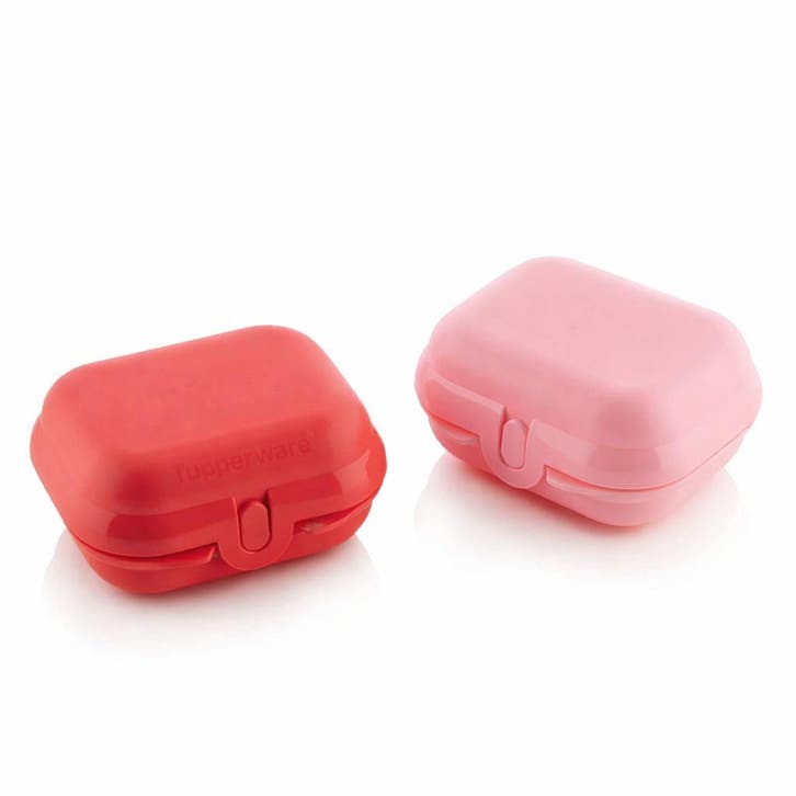 Tupperware Snackdoosjes Roze, Huis en Inrichting, Keuken | Tupperware, Nieuw, Verzenden
