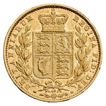 Royaume-Uni. British Gold Sovereign Queen Victoria Young
