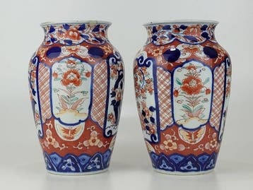 Vaas - Porselein - Japan - Meiji periode (1868-1912) -