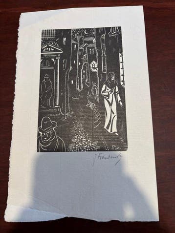 Jan Pieterszoon Franken (1896-1977) - 6 woodcuts