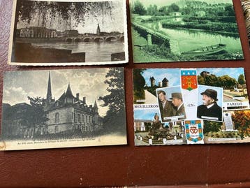 Frankrijk - de landschappen van Frankrijk - Ansichtkaart, Gelopen