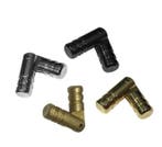 Set van 40 verborgen scharniertjes 4x25 mm, goud, Verzenden, Nieuw