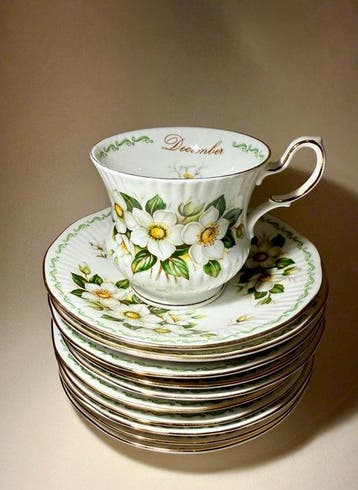 Service à thé (20) - Porcelaine