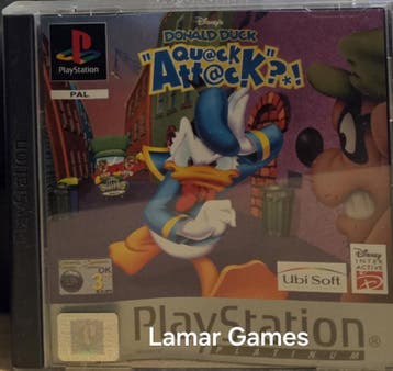 Disneys Donald Duck Quack Attack  platinum (ps1 tweedehands, Ophalen of Verzenden, Nieuw