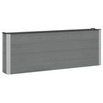 vidaXL Verhoogde plantenbak Grijs 200 x 30 x 72 cm WPC en, Tuin en Terras, Verzenden, Nieuw