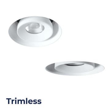 Prado - light + ventilation - Wit - afvoerventiel - Ø 125mm, Doe-het-zelf en Bouw, Verzenden, Nieuw