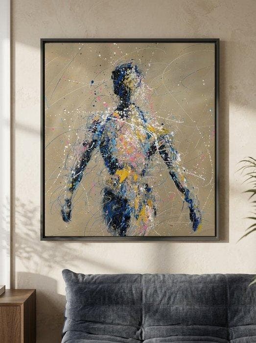 Néo Pablo - Outward Collision – 100% Original Artwork by Neo, Antiquités & Art, Art | Peinture | Moderne